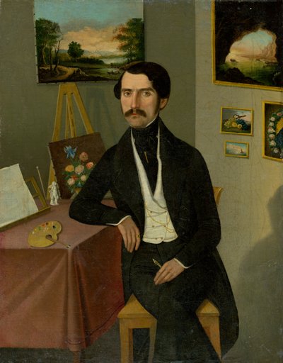 Portrait of a Man by Unbekannt Unbekannt